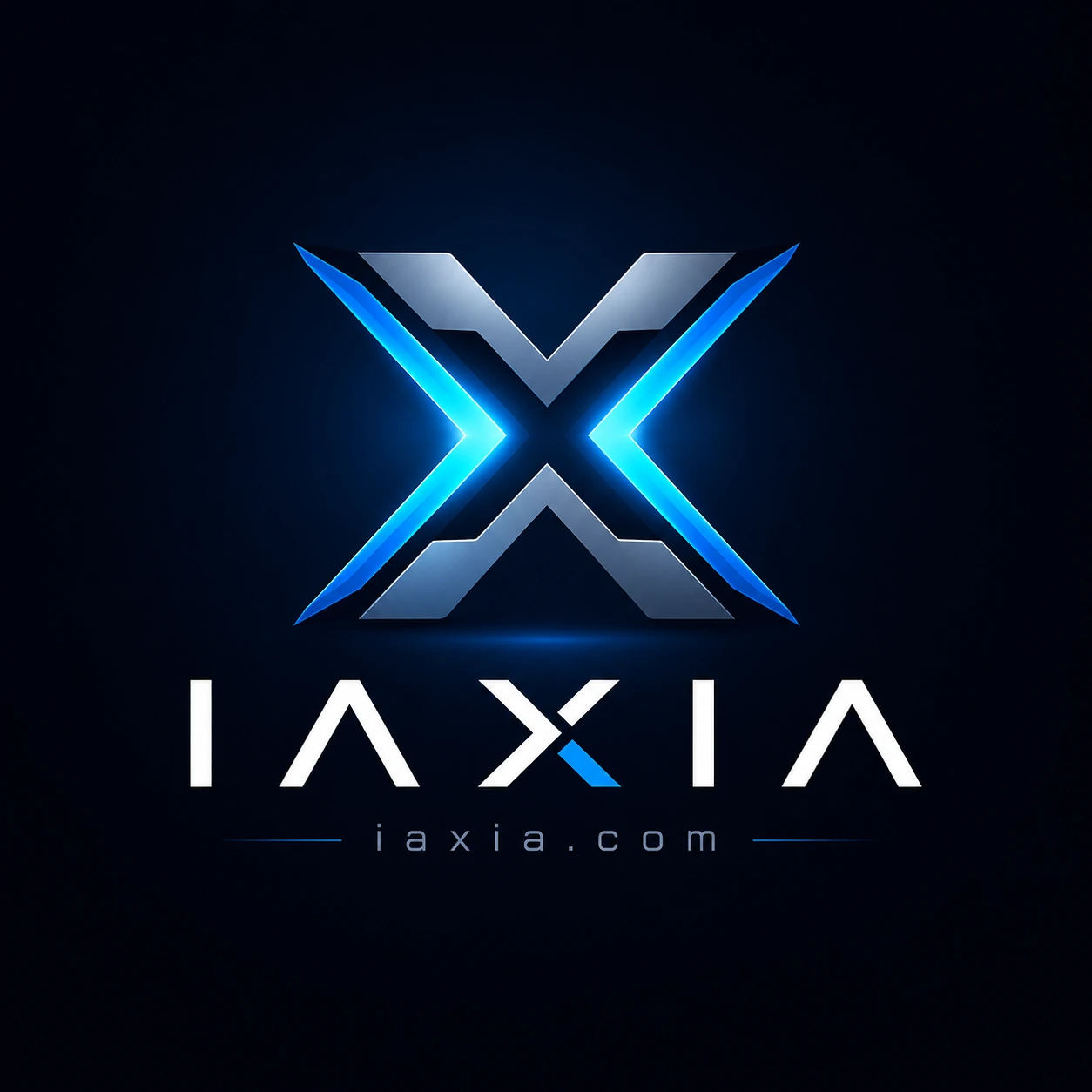 IAXIA logo with iaxia.com